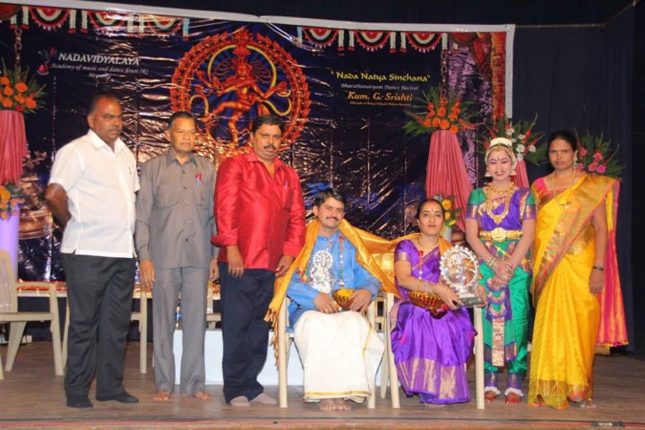 A student's rangapravesha on stage
